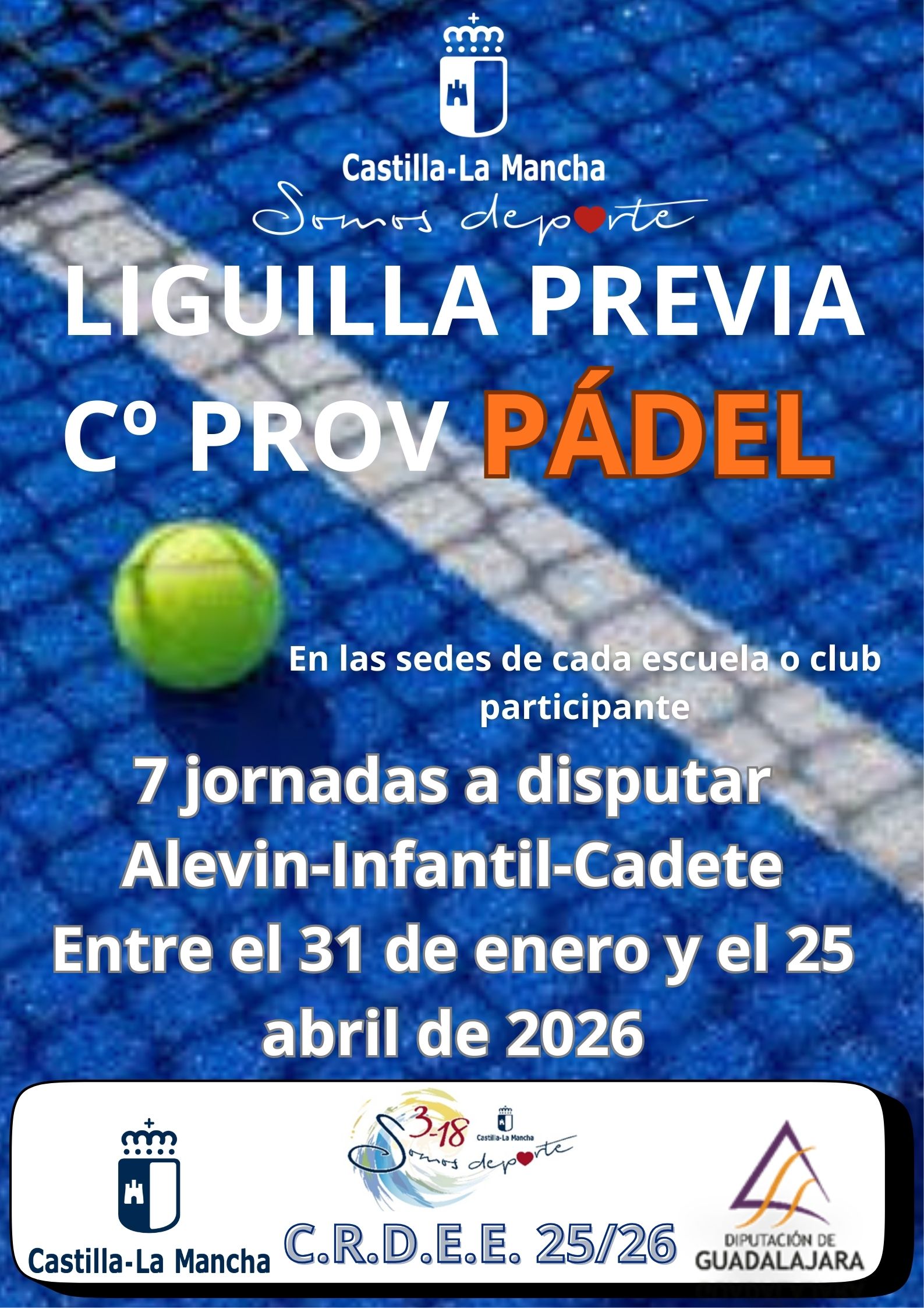 escuela de tenis y padel guadalajara 2024 2025